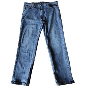 Levi's 541 Men's 38x28 Athletic Taper Fit Jeans Midnight Blue Wash